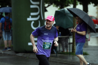 Participantes en la X Carrera Solidaria de Ziordia