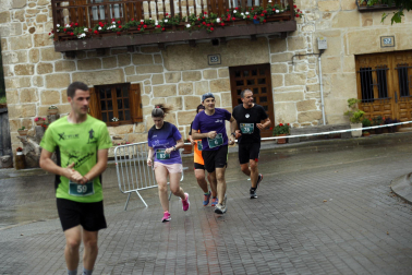 Participantes en la X Carrera Solidaria de Ziordia