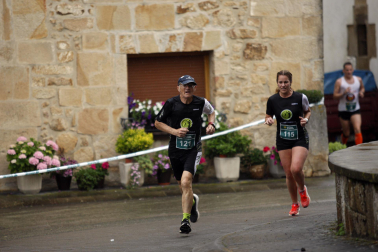 Participantes en la X Carrera Solidaria de Ziordia