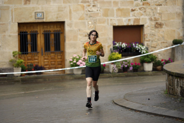 Participantes en la X Carrera Solidaria de Ziordia