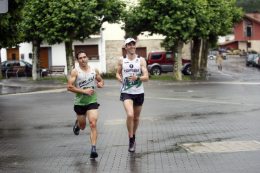 Participantes en la X Carrera Solidaria de Ziordia