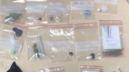 Droga incautada a las 15 personas denunciadas por posesión de drogas en Tafalla
