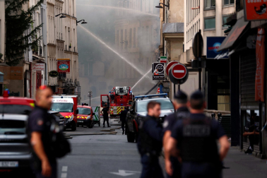 Explosión de gas en el quinto distrito de París