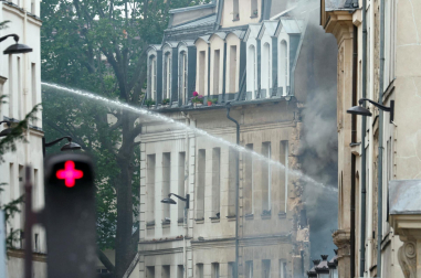 Explosión de gas en el quinto distrito de París