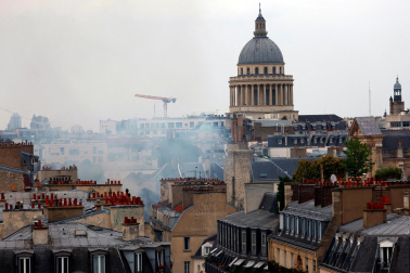 Explosión de gas en el quinto distrito de París