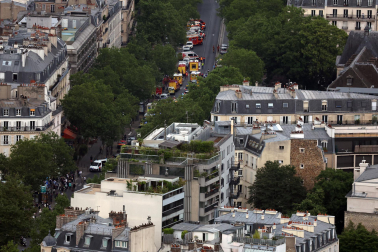 Explosión de gas en el quinto distrito de París