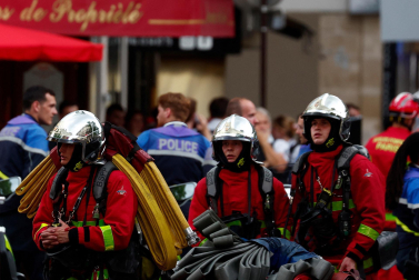Explosión de gas en el quinto distrito de París