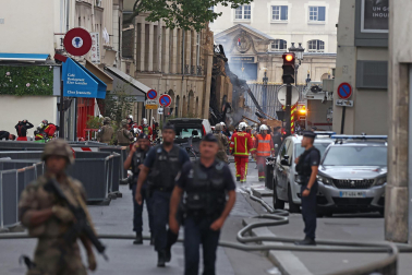Explosión de gas en el quinto distrito de París