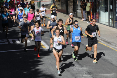 Participantes de la carrera 'La Media San Fermín' 2023.