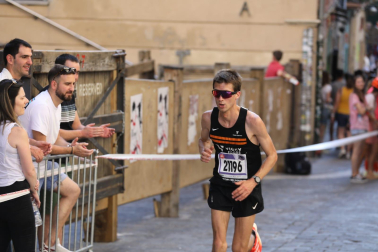 Participantes de la carrera 'La Media San Fermín' 2023.