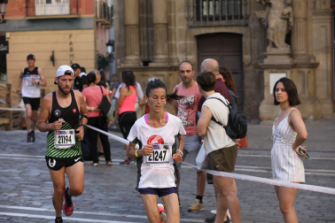 Participantes de la carrera 'La Media San Fermín' 2023.