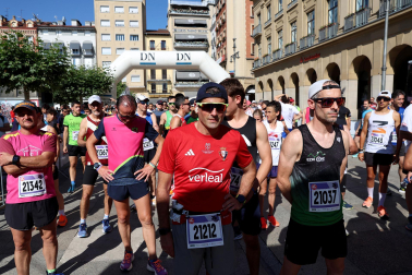 Fotos de La Media San Fermín 2023.