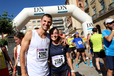 Fotos de La Media San Fermín 2023.
