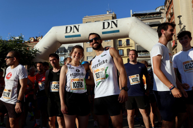 Fotos de La Media San Fermín 2023.