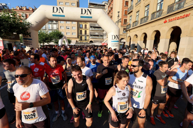 Fotos de La Media San Fermín 2023.