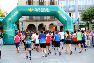 Fotos de La Media San Fermín 2023.