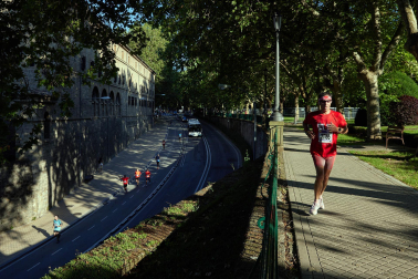 Fotos de La Media San Fermín 2023.