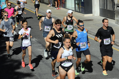 Fotos de La Media San Fermín 2023.