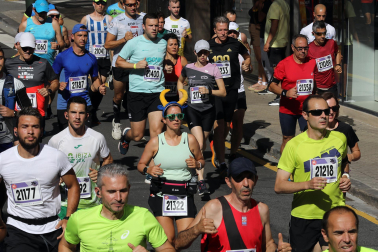 Fotos de La Media San Fermín 2023.