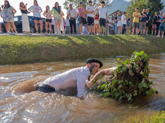 Fotos de la recreación de la captura de Juan Lobo por su 500º aniversario.