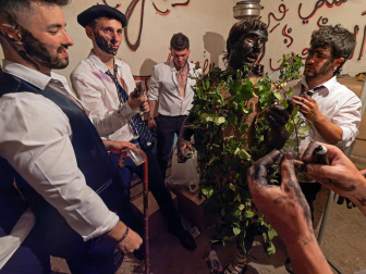 Fotos de la recreación de la captura de Juan Lobo por su 500º aniversario.
