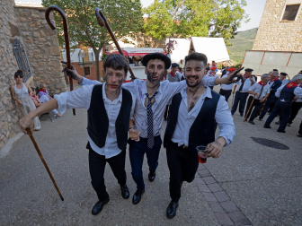 Fotos de la recreación de la captura de Juan Lobo por su 500º aniversario.