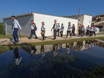 Fotos de la recreación de la captura de Juan Lobo por su 500º aniversario.