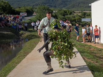 Fotos de la recreación de la captura de Juan Lobo por su 500º aniversario.