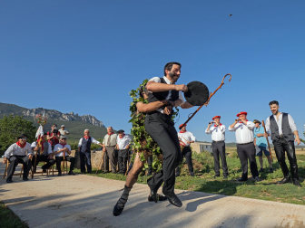 Fotos de la recreación de la captura de Juan Lobo por su 500º aniversario.