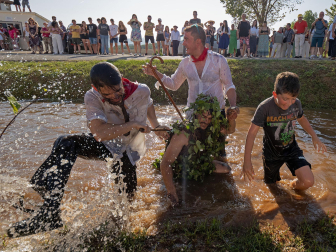 Fotos de la recreación de la captura de Juan Lobo por su 500º aniversario.