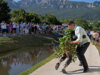 Fotos de la recreación de la captura de Juan Lobo por su 500º aniversario.