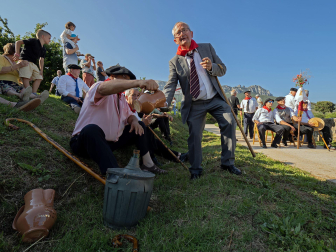 Fotos de la recreación de la captura de Juan Lobo por su 500º aniversario.