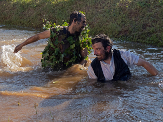 Fotos de la recreación de la captura de Juan Lobo por su 500º aniversario.