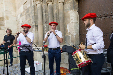 Paloteado del Casco Antiguo de Tudela durante las fiestas de San Pedro 2023