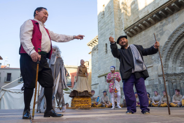 Paloteado del Casco Antiguo de Tudela durante las fiestas de San Pedro 2023