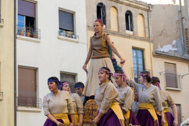 Paloteado del Casco Antiguo de Tudela durante las fiestas de San Pedro 2023