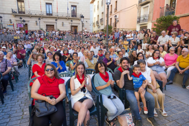 Paloteado del Casco Antiguo de Tudela durante las fiestas de San Pedro 2023