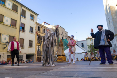 Paloteado del Casco Antiguo de Tudela durante las fiestas de San Pedro 2023