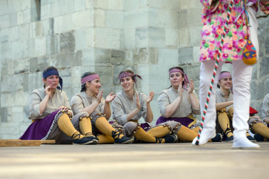 Paloteado del Casco Antiguo de Tudela durante las fiestas de San Pedro 2023