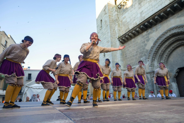 Paloteado del Casco Antiguo de Tudela durante las fiestas de San Pedro 2023