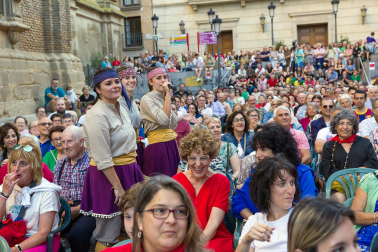 Paloteado del Casco Antiguo de Tudela durante las fiestas de San Pedro 2023