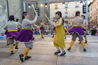 Paloteado del Casco Antiguo de Tudela durante las fiestas de San Pedro 2023