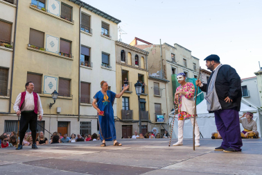 Paloteado del Casco Antiguo de Tudela durante las fiestas de San Pedro 2023