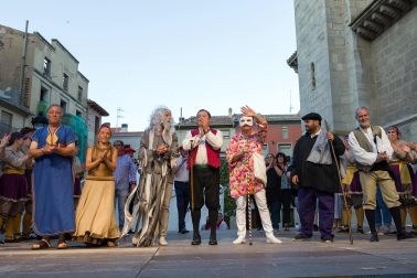 Paloteado del Casco Antiguo de Tudela durante las fiestas de San Pedro 2023