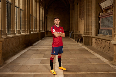 Camisetas de Osasuna para la nueva temporada./
