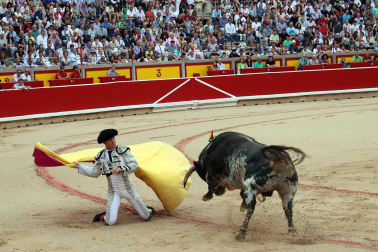 Fotos de la novillada del 5 de julio en Pamplona./