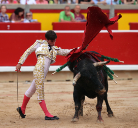 Fotos de la novillada del 5 de julio en Pamplona./
