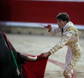 Fotos de la novillada del 5 de julio en Pamplona./