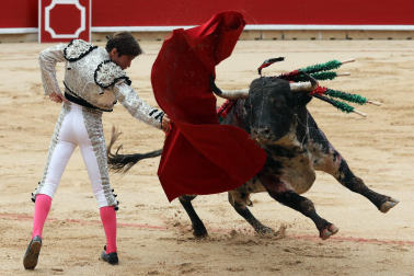 Fotos de la novillada del 5 de julio en Pamplona./