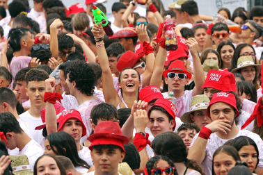 Chupinazo San Fermín 2023 en la Plaza del Castillo